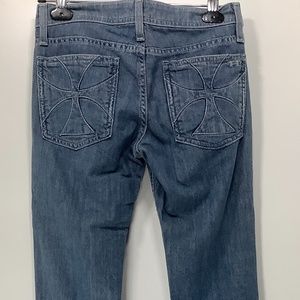 Women's Habitual Skinny Straight Jeans in Old Salt Size 25/34